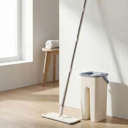 Mopa con cubo escurridor